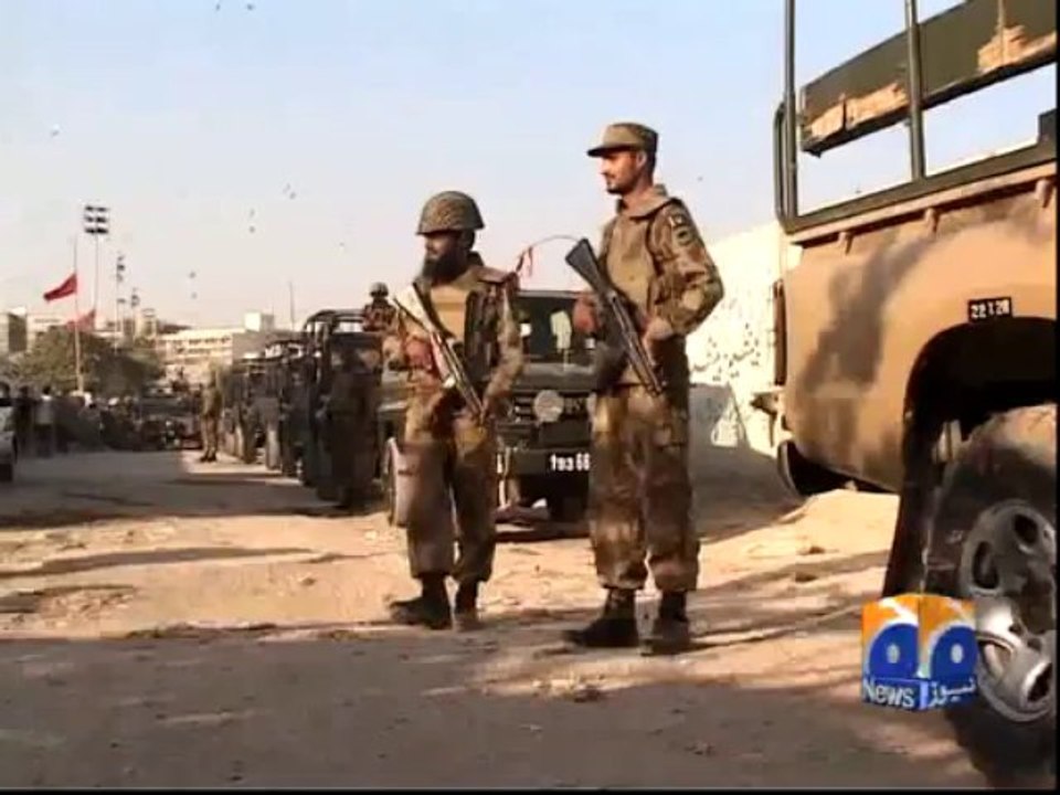 Geo Reports - 18 Aug 2013 - Army Deployment By-Elections
