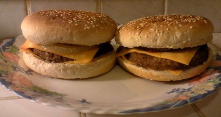 recette de cuisine - Les cheeseburgers