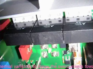 SMA 3000TL-21 Inverter with its Epcos integrated DC surge protectors