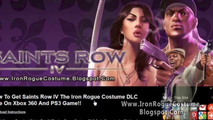 Saints Row IV The Iron Rogue Costume DLC Free