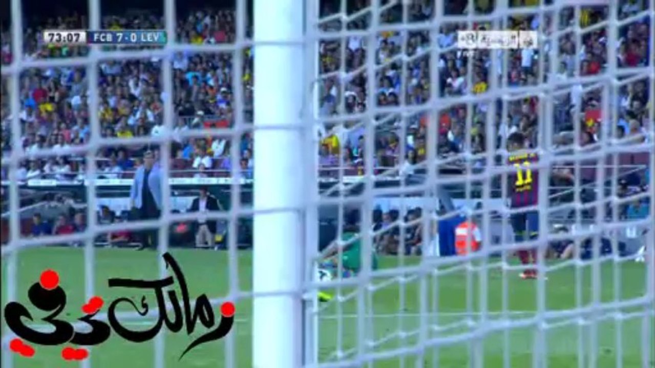 هدف برشلونه السابع فى ليفانتي بيدرو