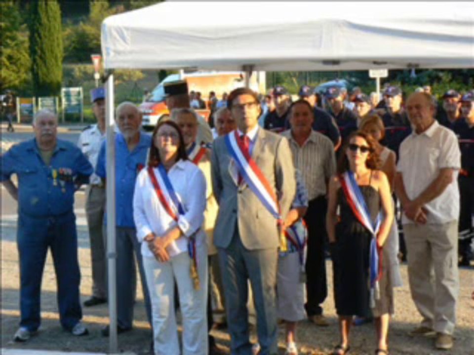 LA LIBERATION DE SALERNES VAR 83 - 69ème anniversaire du débarquement en Provence Samedi 17 Août 2013 organisé par Virginie LANZA Déléguée aux Associations de la Mairie de Salernes dans le var 83