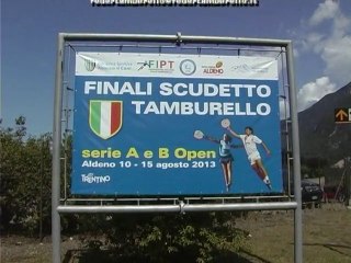 TAMBURELLO "open" - finale serie A femm.-  Aldeno (TN) 2013