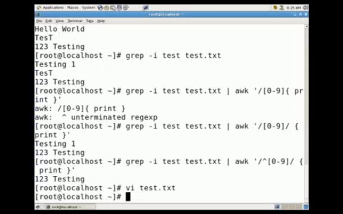 Using Linux AWK Utility