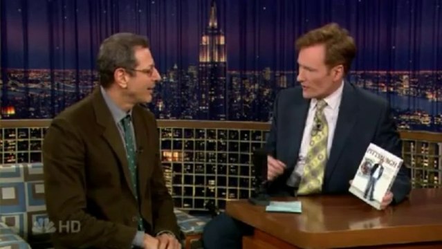 Jeff Goldblum Interview on Late Night with Conan O'Brien - 8/28/2007
