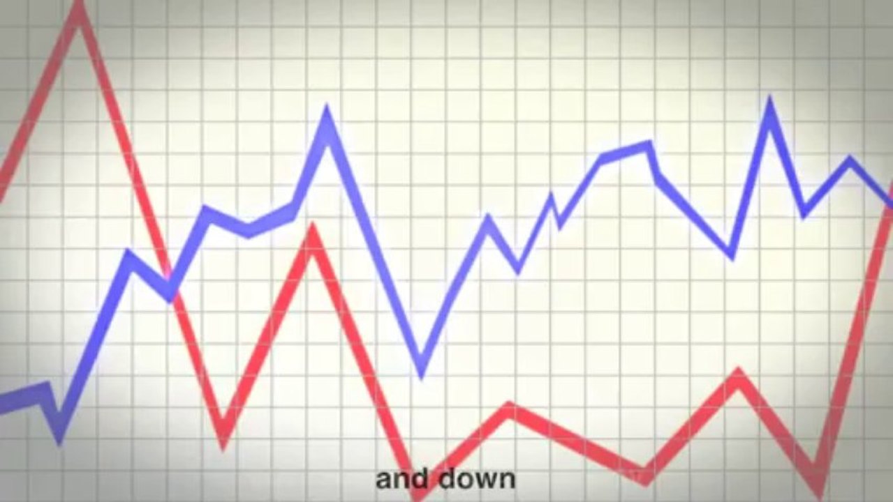 Stocks will go up and down - Royalty Free Massage Therapy Video #118