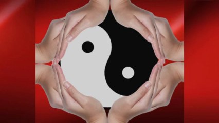 Yin and Yang 4 Hands - Royalty Free Massage Therapy Video #96