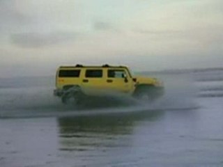 Hummer H2 plage
