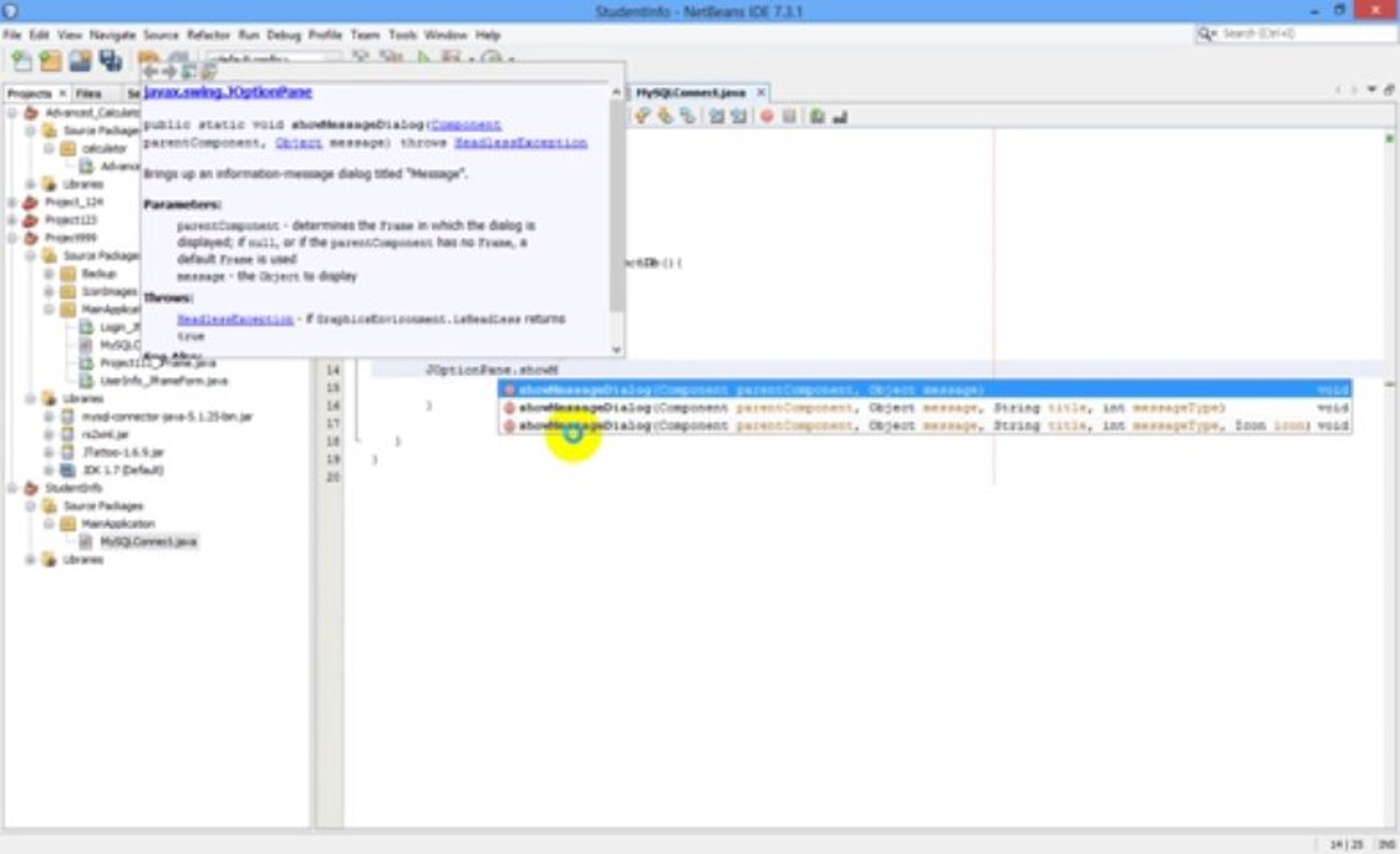 Java Netbeans Programming #2 Database connection java to MySQL