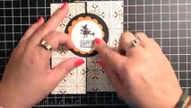 Stampin' Up! Video Tutorial Halloween Hello and Thinlit Tips