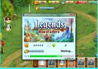 Hack Legends Rise Of A Hero Gold and Gems Cheat
