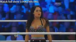 #Natalya vs Brie Bella Summer Slam 2013 full match