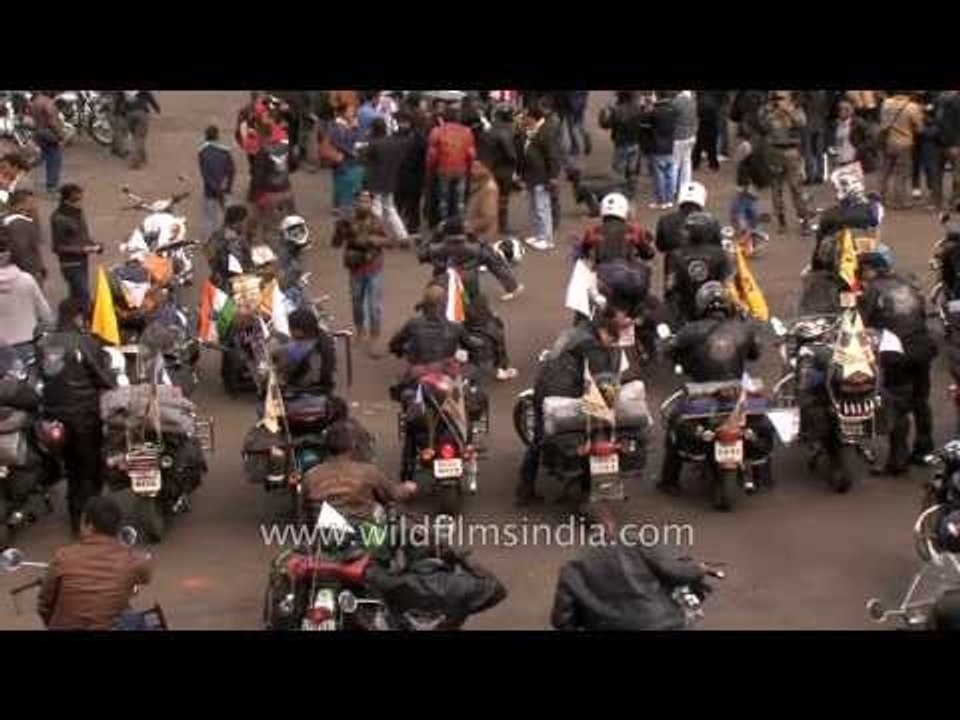 Thunder and fury of northeast riders and their Enfield bikes