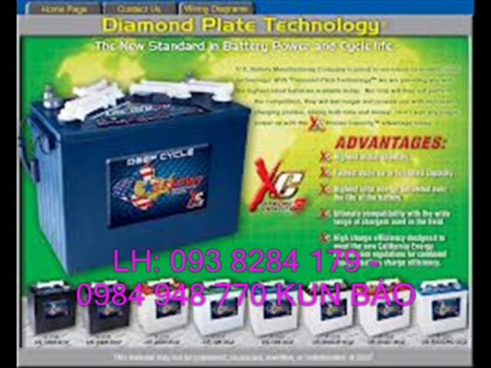 binh ac quy xe golf 6v  ... liên hệ: 093 8284 179 MR BẢO