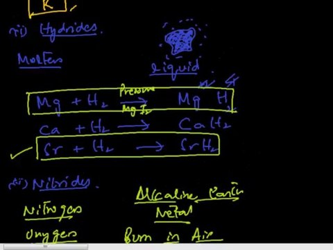FSc Chemistry Book2, CH 2, LEC 5: Trends in Chemical Properties of Alkaline Earth Metals