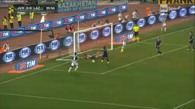 Juventus 4 - 0 Lazio Extended Highlights (Italian Super Cup 2013)