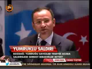 Bekir Bozdağ, saldırıyı değerlendirdi