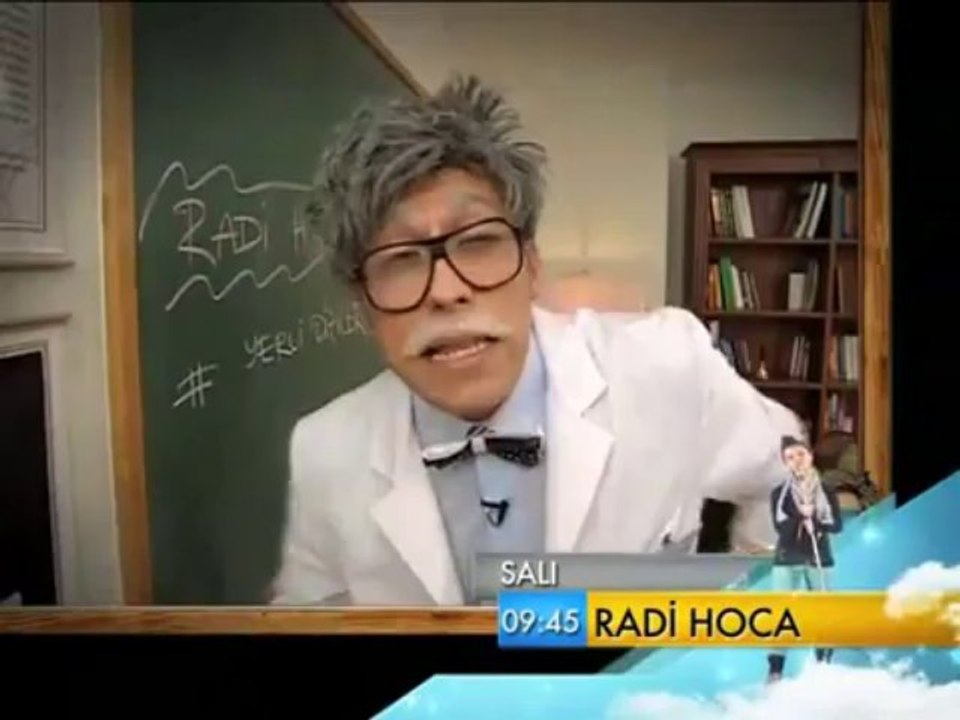 Radi Hoca, 23 Ağustos 2011 Salı 09.45'te TRT Okul'da