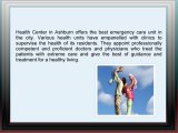 Emergency care Health Center Loudoun, Ashburn for urgent care