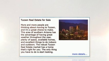 Hunting For Home In Tucson Get in touch with Tucson real estate agencies