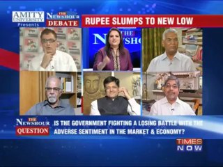 The Newshour Debate: Market meltdown, UPA Govt in a fix - Part 3