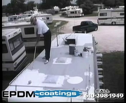 Liquid Roof, RV Roof Coatings - RV Roof Repair Video Part 2