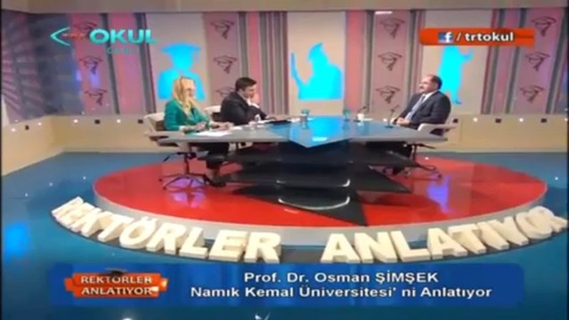 Rektörler Anlatıyor - Namık Kemal Üniversitesi Rektörü Prof. Dr. Osman Şimşek