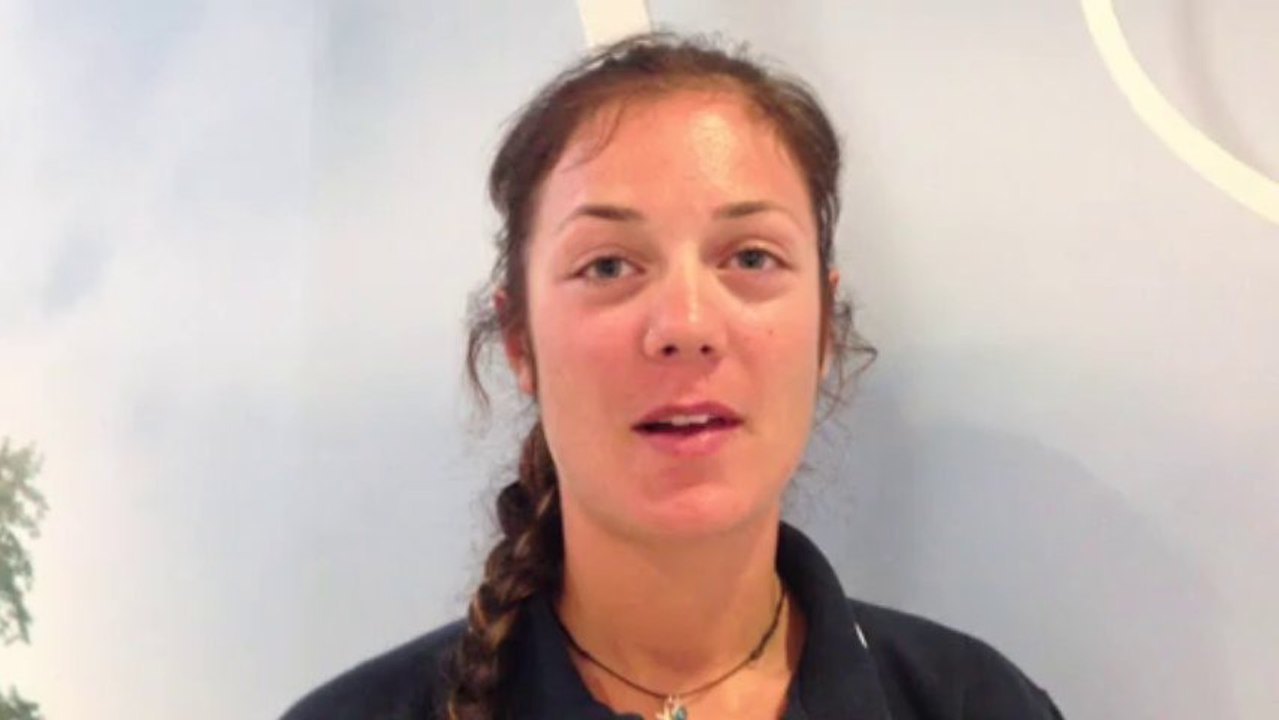 Δηλώσεις Κατερίνας Νικολαΐδου απο αναχώριση για Κορέα