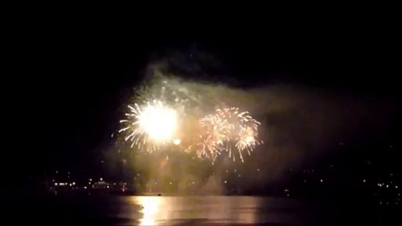 FEUX D'ARTIFICE DE GERARDMER LE 14 AOUT 2013