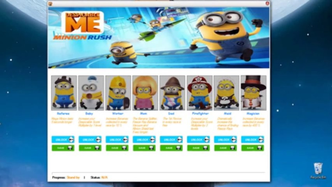 DOWNLOAD FREE Despicable Me Minion Rush Hack Extreme Trainer