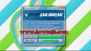 Untethered jailbreak ipad2 6.1.3 Devteam Sonic, iPHONE FACILE, iPad, iPod