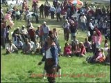 Aziziye Teke yöresi folkloru  gençler ekibi, yaylada  yörük  kültür şöleninde 2013