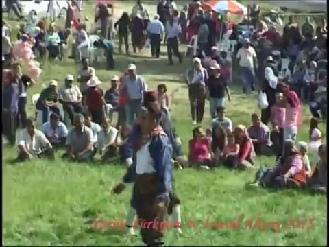 Aziziye Teke yöresi folkloru gençler ekibi, yaylada yörük kültür şöleninde 2013