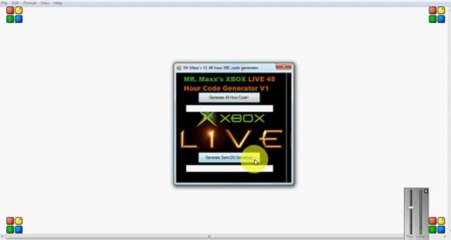 New 2013 Xbox Live 48 hour code Generator!