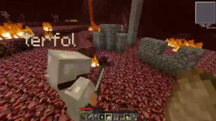 Minecraft Family Ep. 81 Nether Do Over! Family Power :D