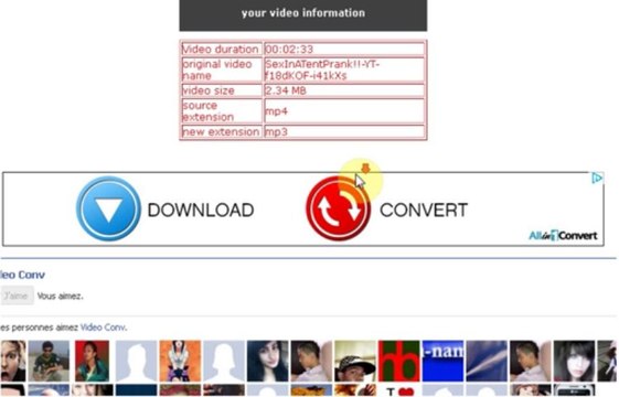 Free Online YouTube to MP3, WMV, OGG, WEBM, MP4, 3GP and AVI (DivX) Converter