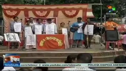 Piden activistas en India pare violencia en Egipto