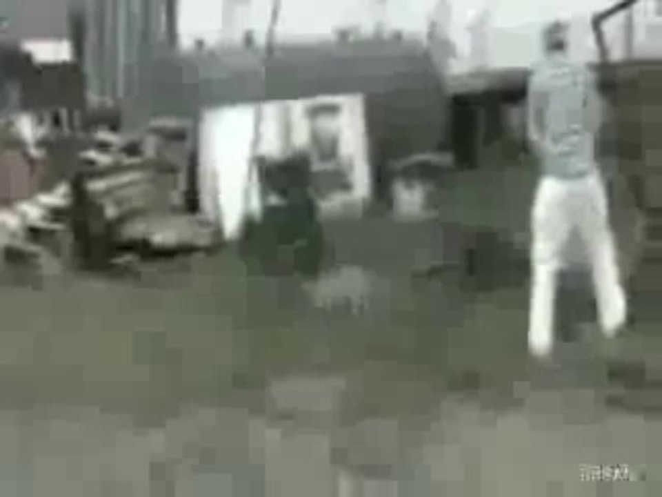 Gegen Elektrozaun pinkeln