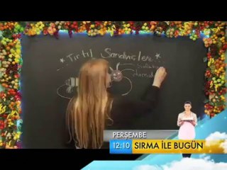 Sırma İle Bugün, 18 Ağustos Perşembe 12.10'da TRT Okul'da
