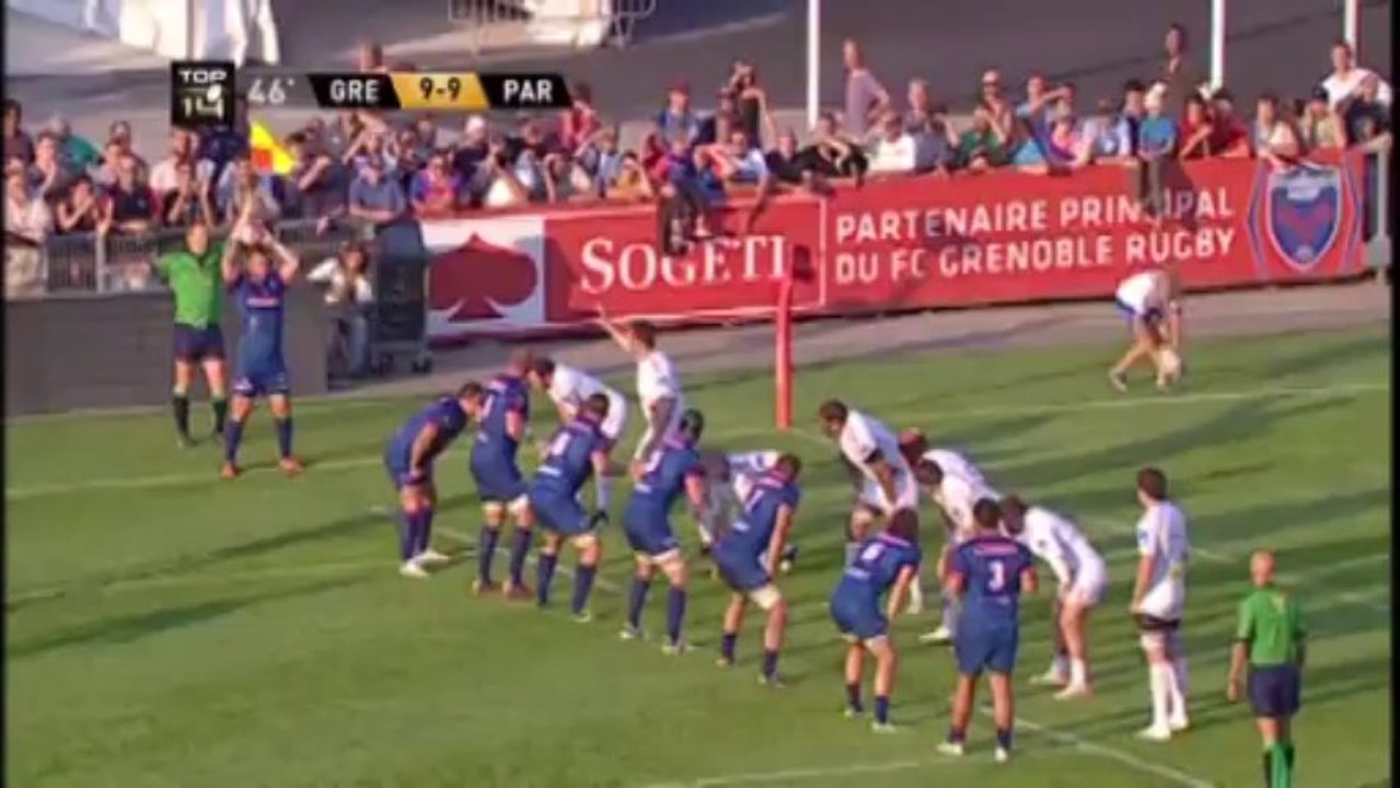 Résumé TOP14 - J1 - Grenoble_Stade Français