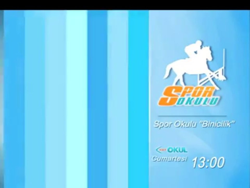 Spor Okulu _Binicilik_, 14 Ocak Cumartesi 13.00'te TRT Okul'da