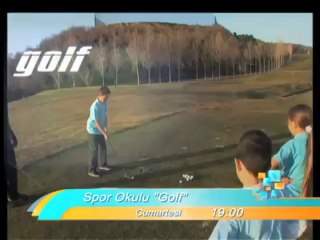 Spor Okulu _Golf_, 24 Aralık Cumartesi 19.00'da TRT Okul'da