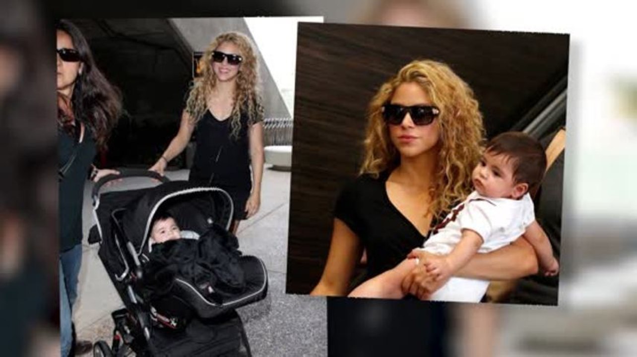 Shakira, die strahlende mama