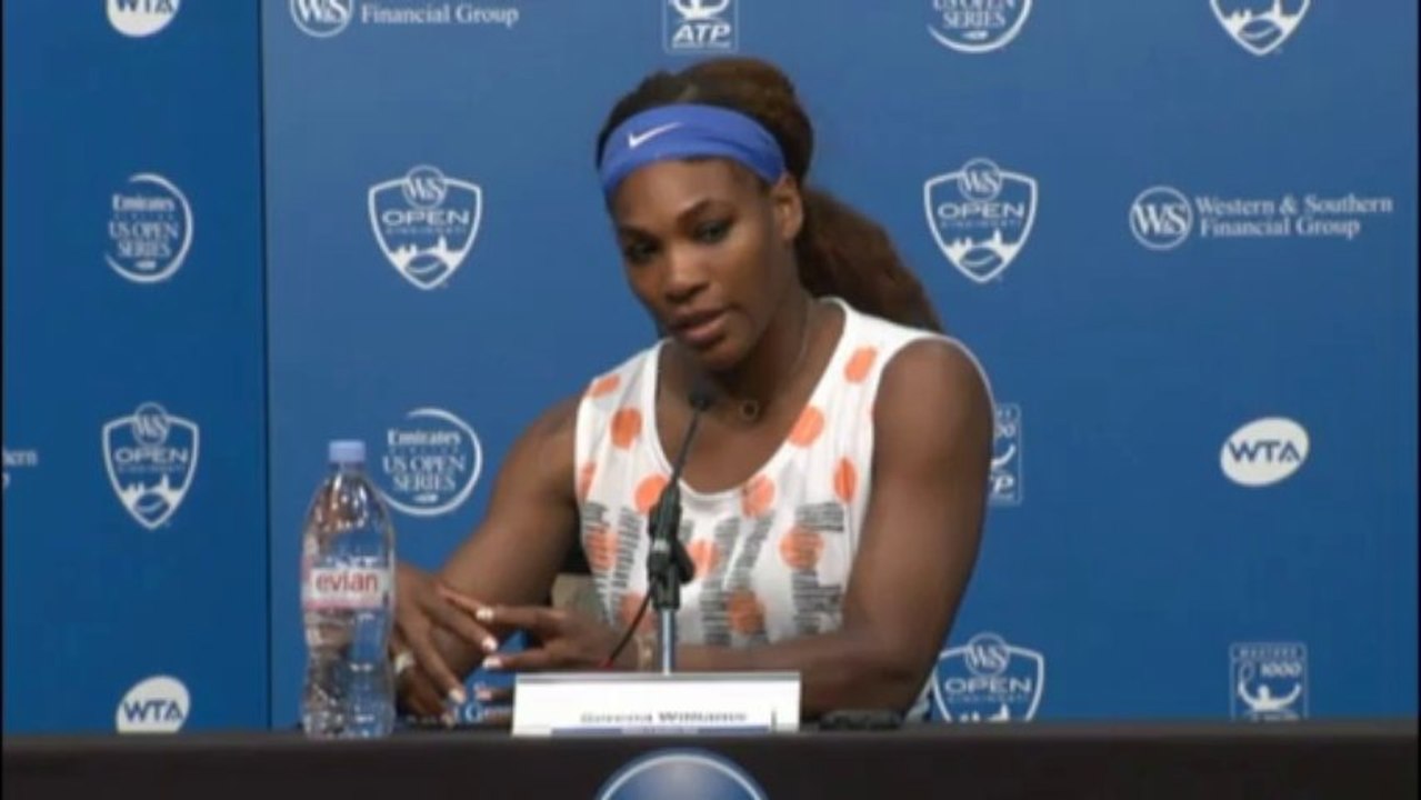 Cincinnati: Williams: 'Bin ein großer Azarenka-Fan'