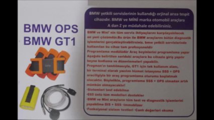 bmw icom arıza tespit cihazı