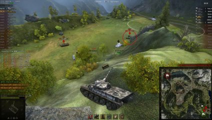 Amx 50-100. Перевал. Деф двух барабанщиков.