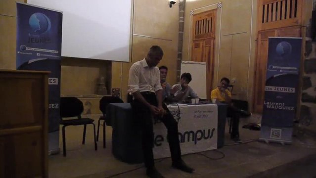 Campus des Jeunes de la Droite Sociale 2013 - question à Laurent Wauquiez sur les jeunes du le mariage pour tous [309]
