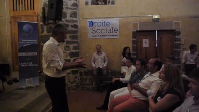 Campus des Jeunes de la Droite Sociale 2013 - question à Laurent Wauquiez sur l'éducation [310]