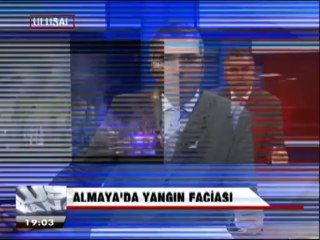 ALMANYA'DA YANGIN FACİASI.