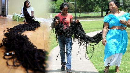 'Dreadlock Rapunzel' Has So Much Hair It Might Kill Her